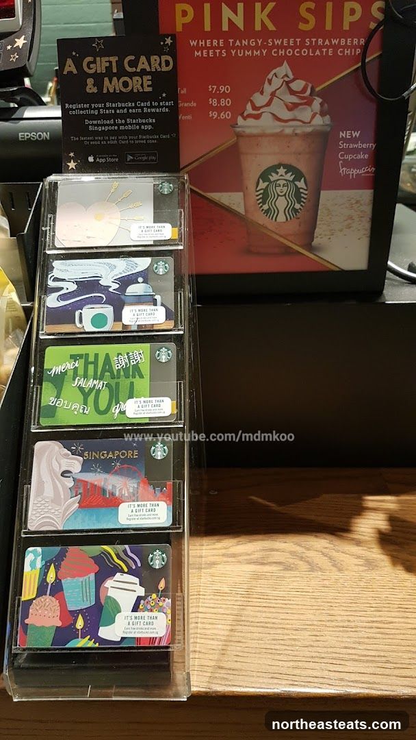Starbucks Gift Cards and Pink Sips Promotion