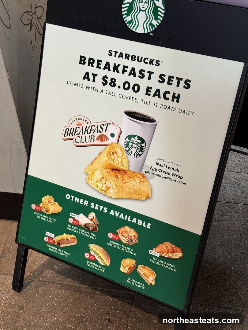 Starbucks Breakfast Sets