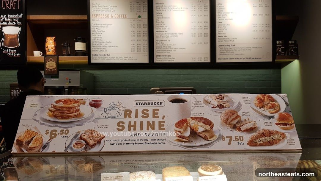 Starbucks Breakfast Menu
