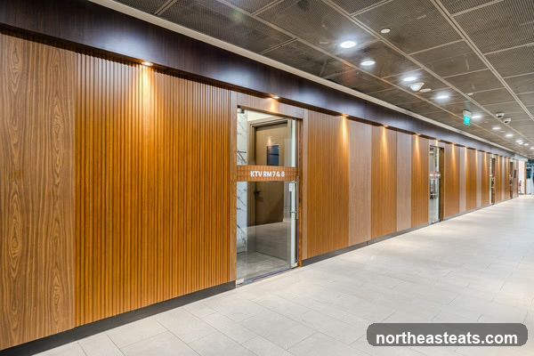 Hallway with KTV Rooms