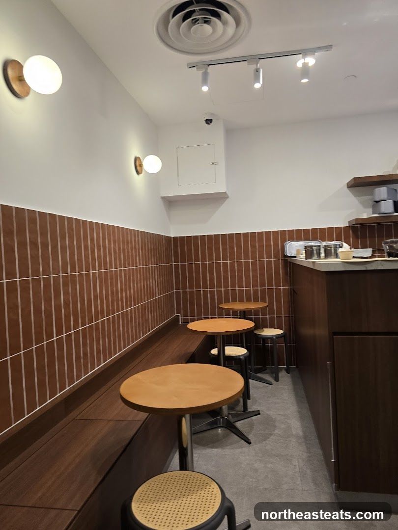 Cafe Interior with Seating
