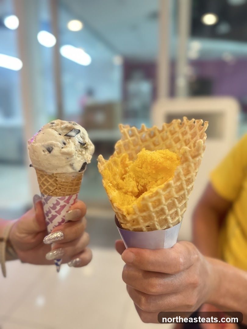 Two Ice Cream Cones