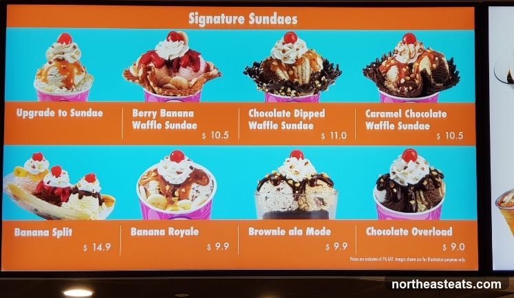 Signature Sundaes