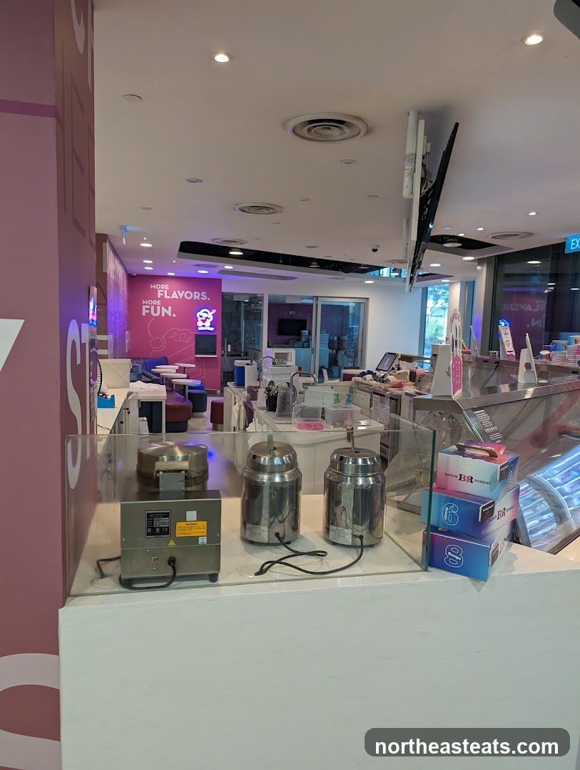 Ice Cream Shop Interior