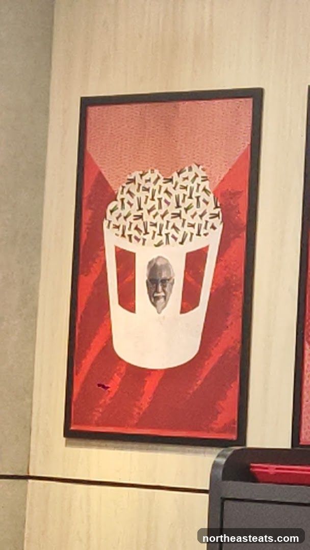 KFC bucket art