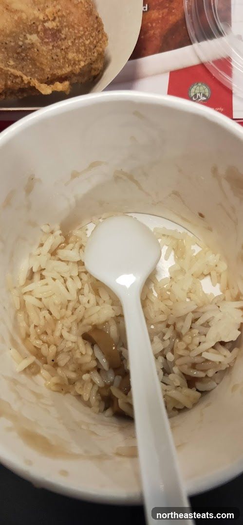 Fried Chicken and Rice