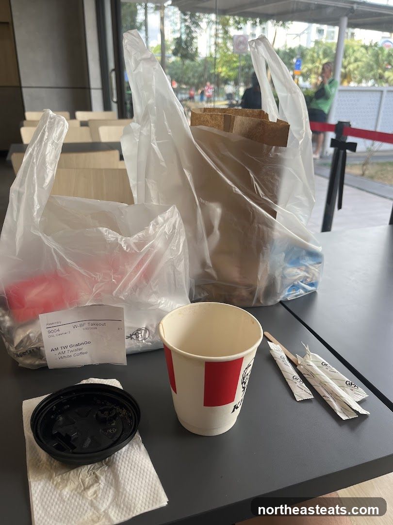 KFC Takeout Items