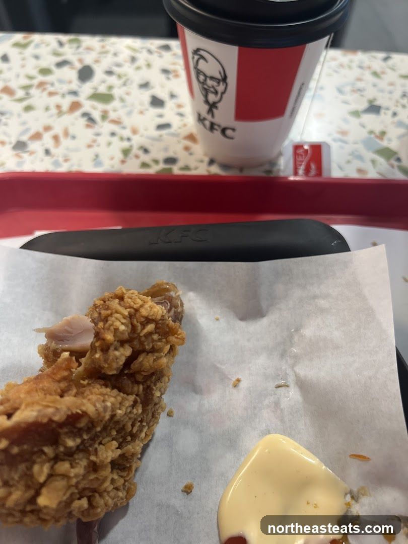KFC Fried Chicken and Drink