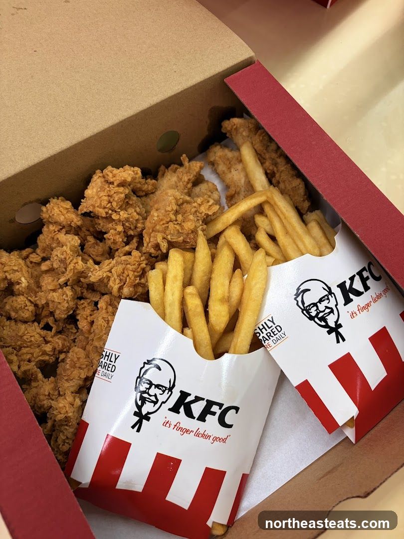 KFC Chicken and Fries