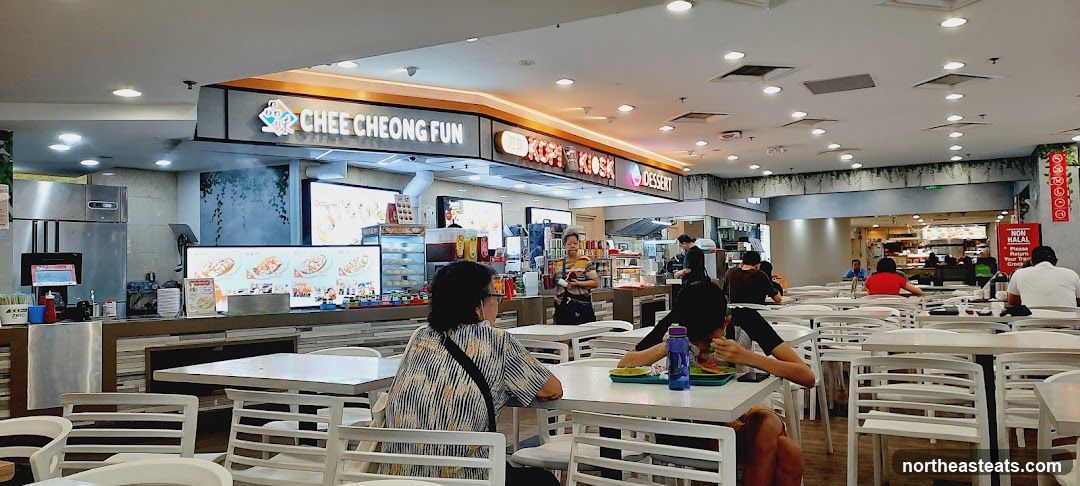 Food court with multiple stalls