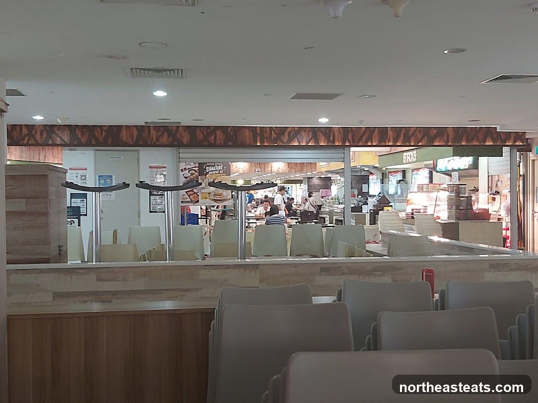 Food Court Seating Area