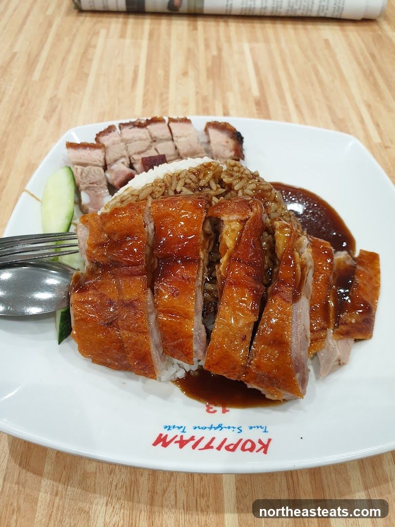 Roast Duck and Pork Rice
