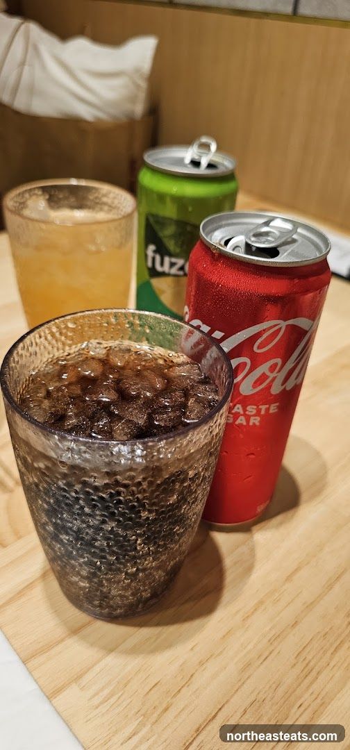 Beverages on a Wooden Table