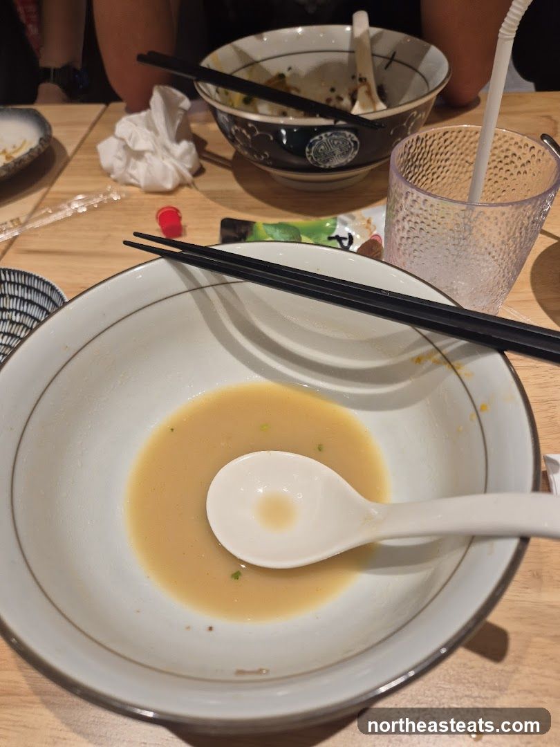 Empty Ramen Bowls
