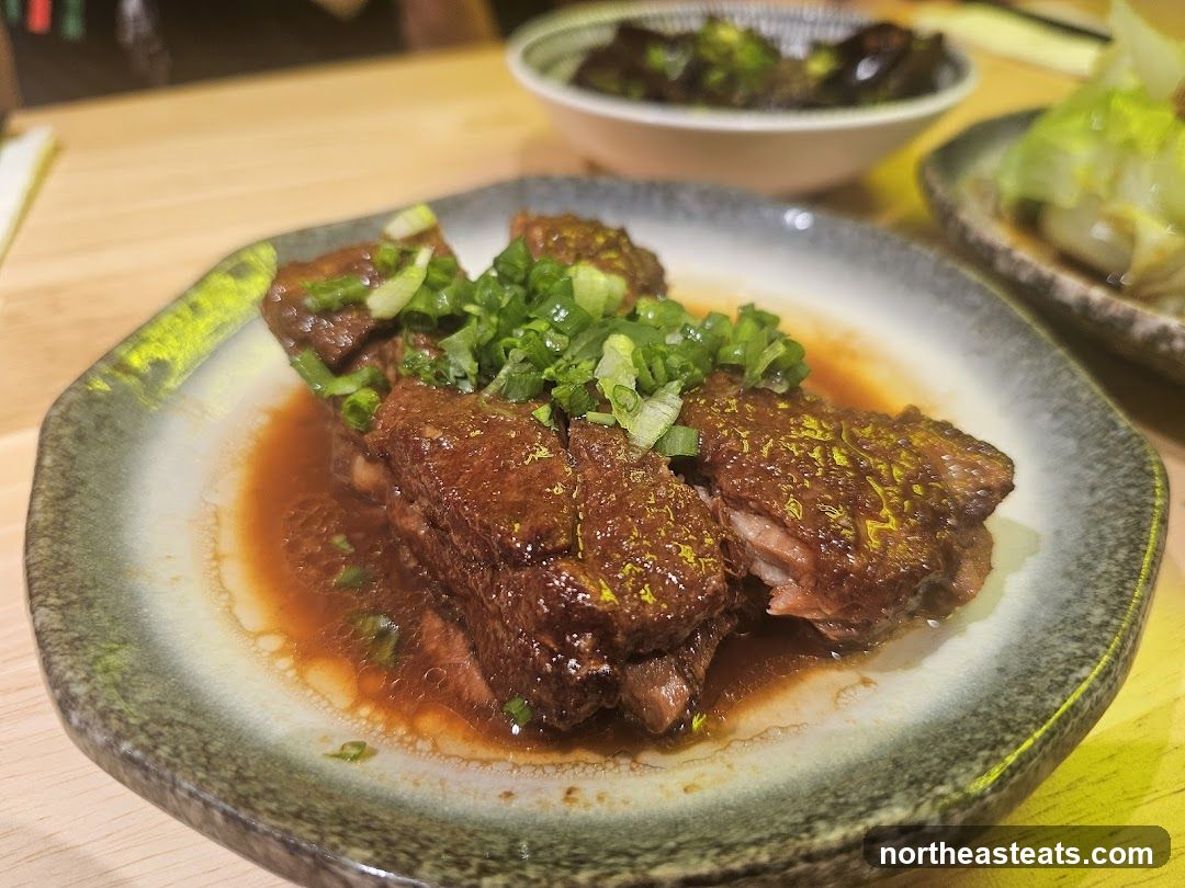 Braised Ribs with Scallions