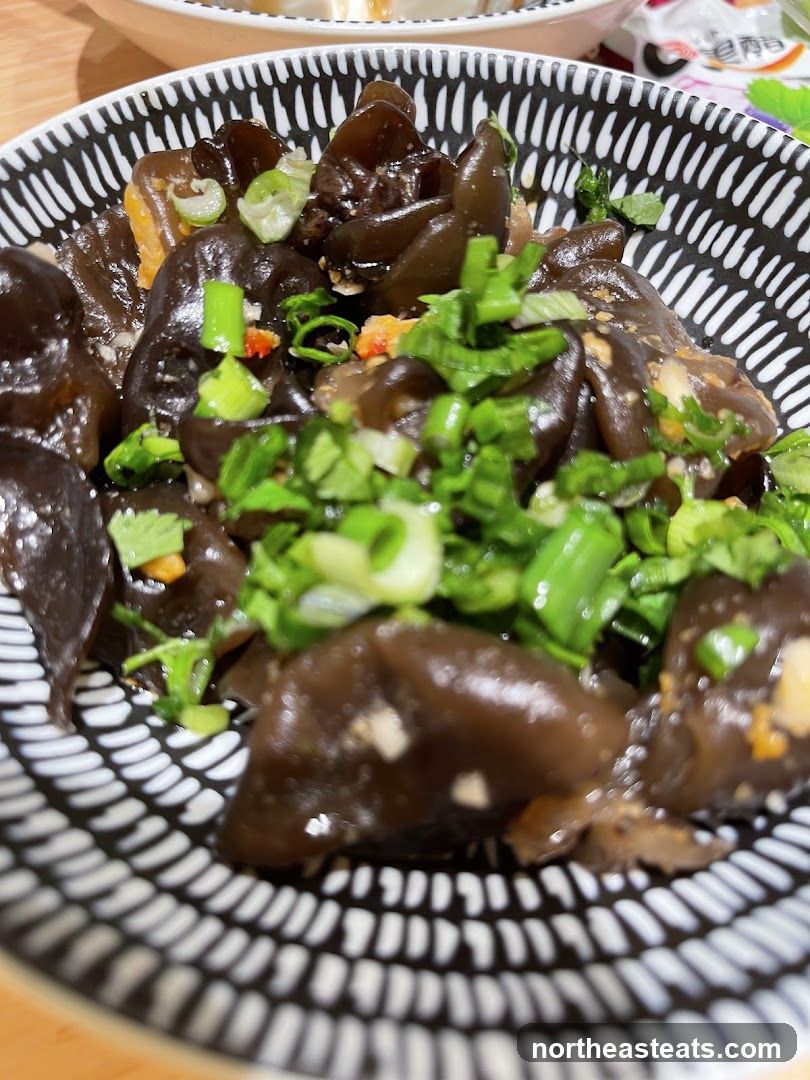 Wood Ear Mushroom Salad