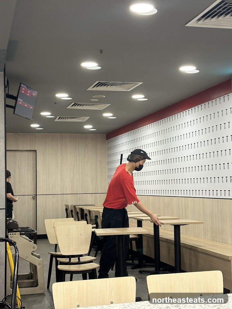 Restaurant Interior with Staff