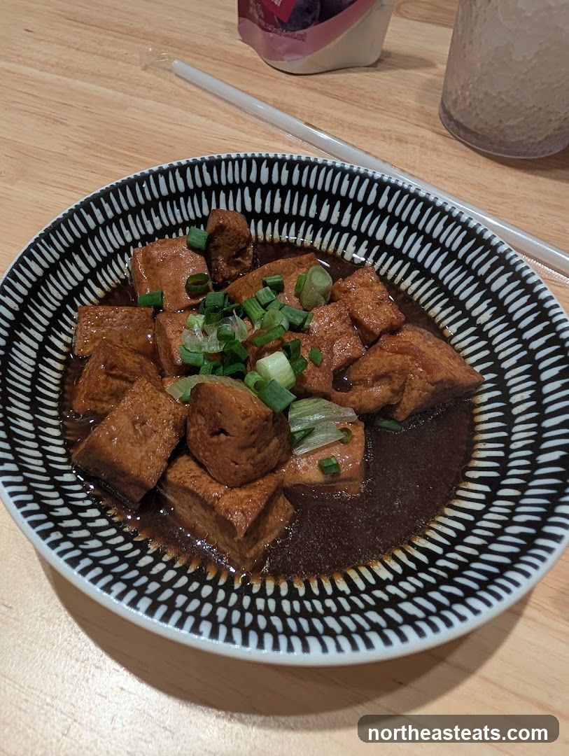 Braised Tofu with Scallions