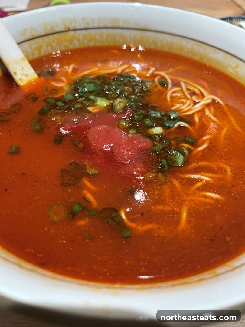 Tomato Noodle Soup