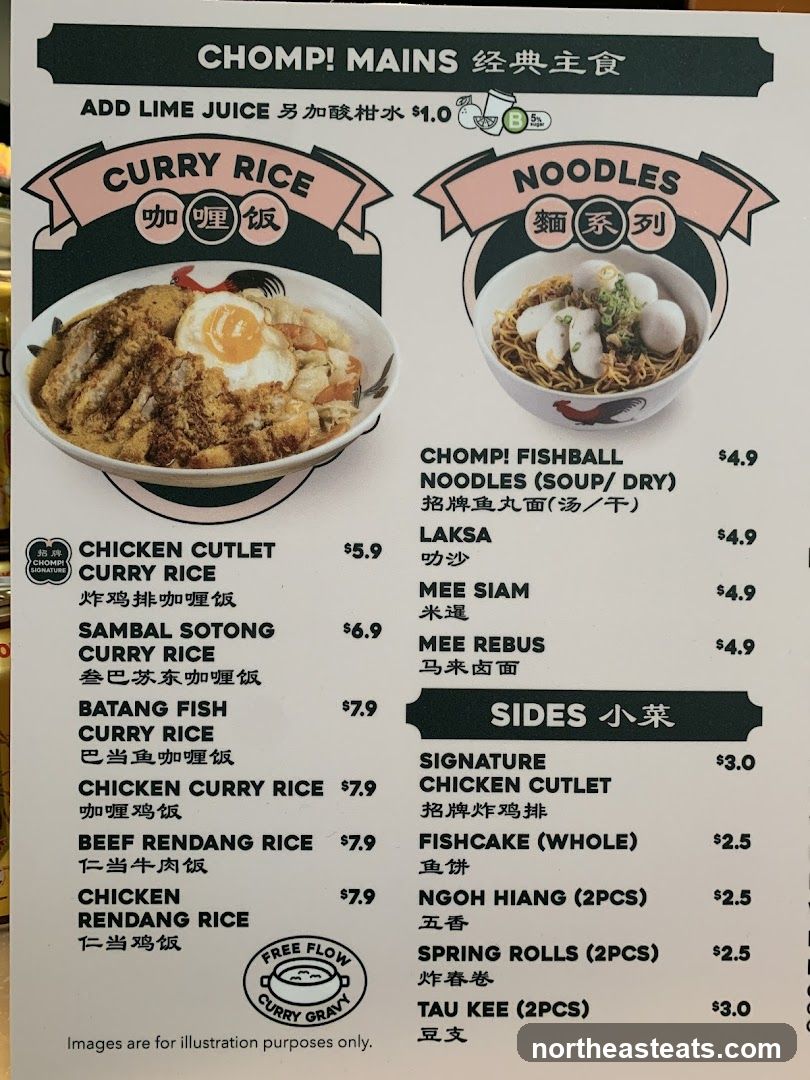 CHOMP! MAINS