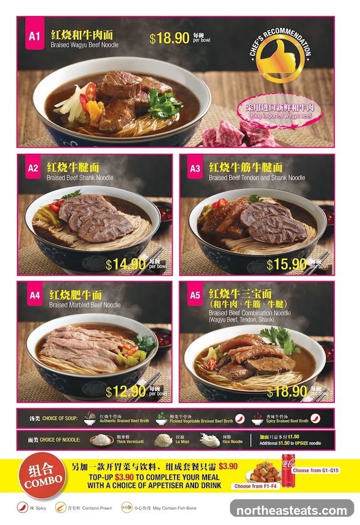 Braised Beef Noodles