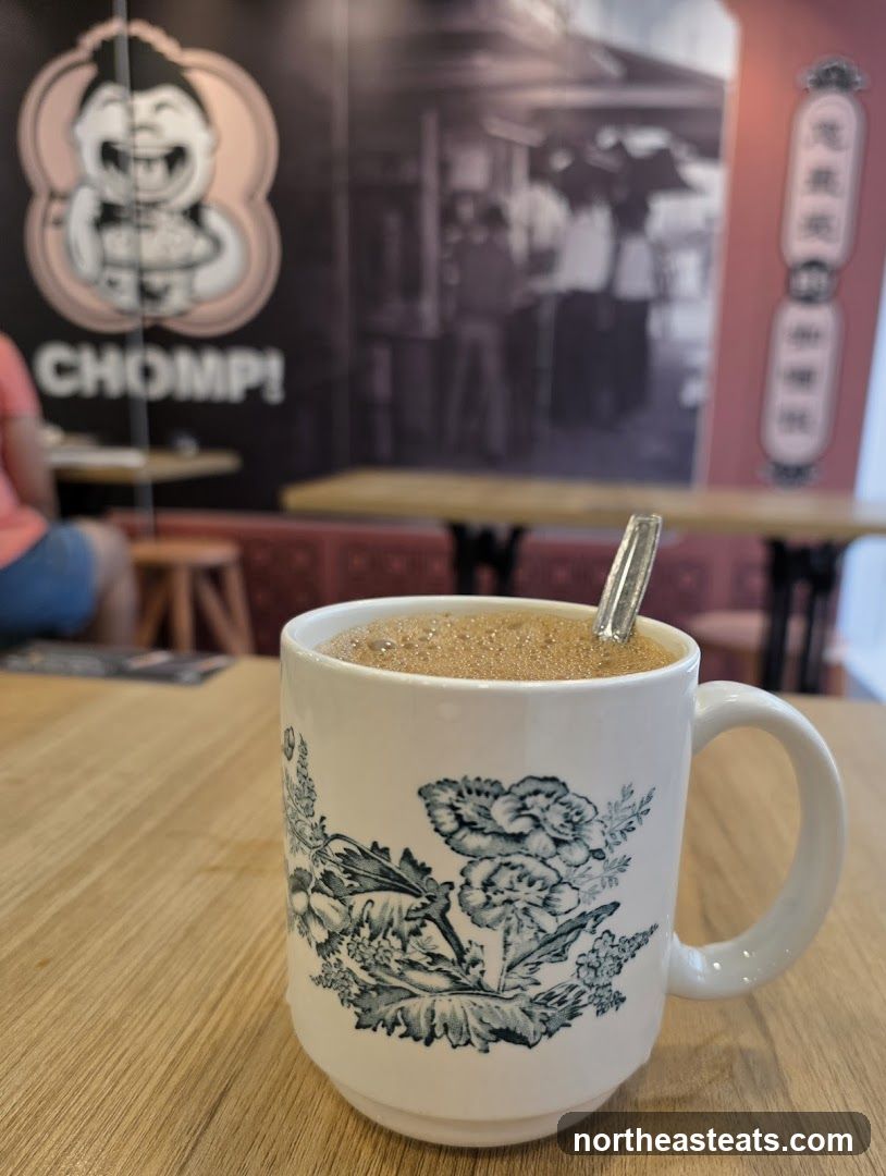 Beverage in a mug