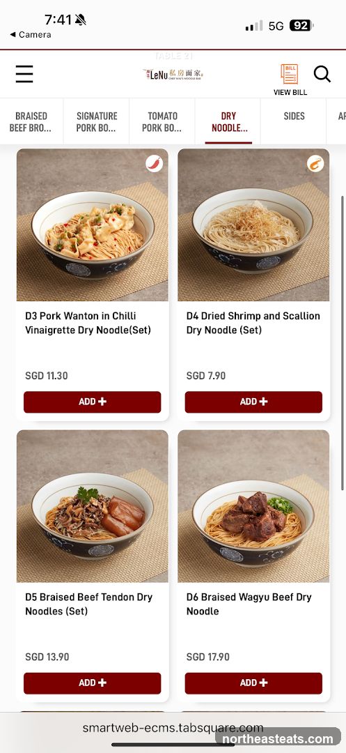 Dry Noodles