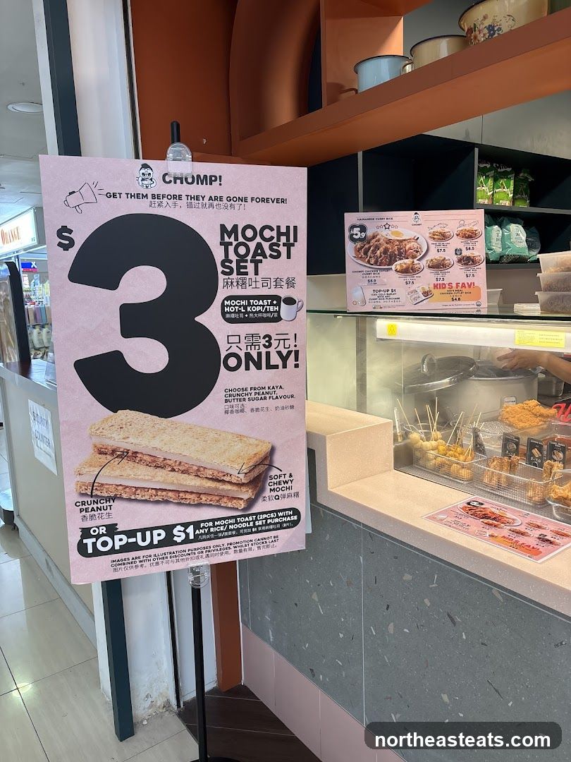 Mochi Toast Set Promotion