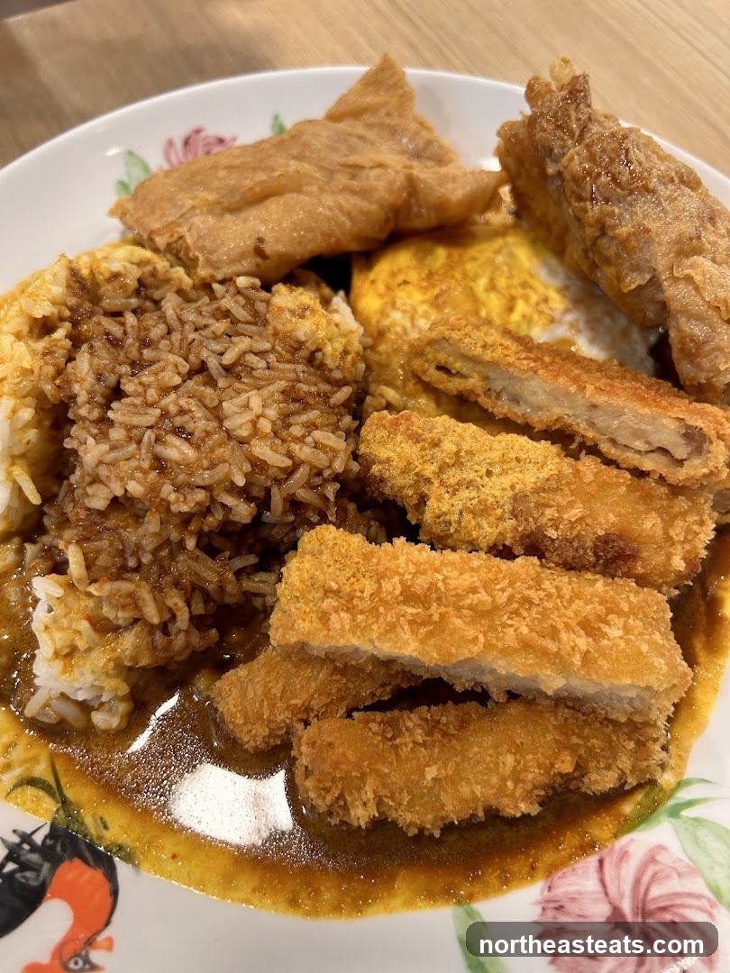 Curry Rice with Fried Items