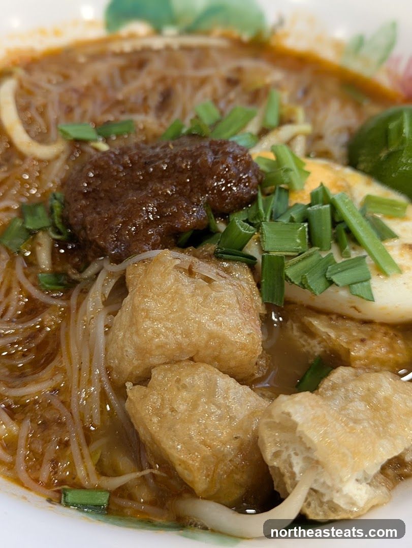 Noodle Soup with Tofu and Egg