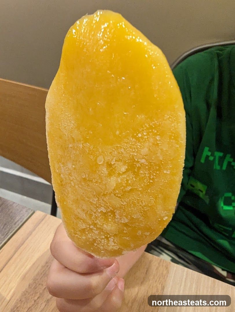 Mango popsicle
