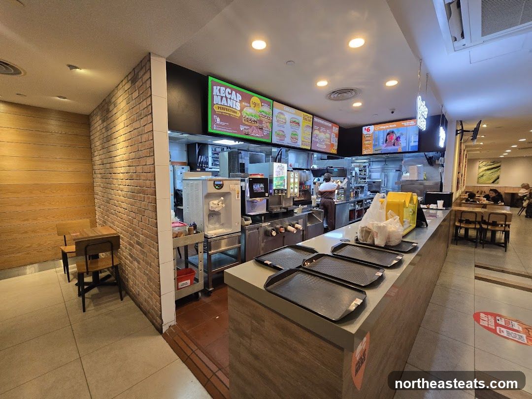 Fast Food Restaurant Interior