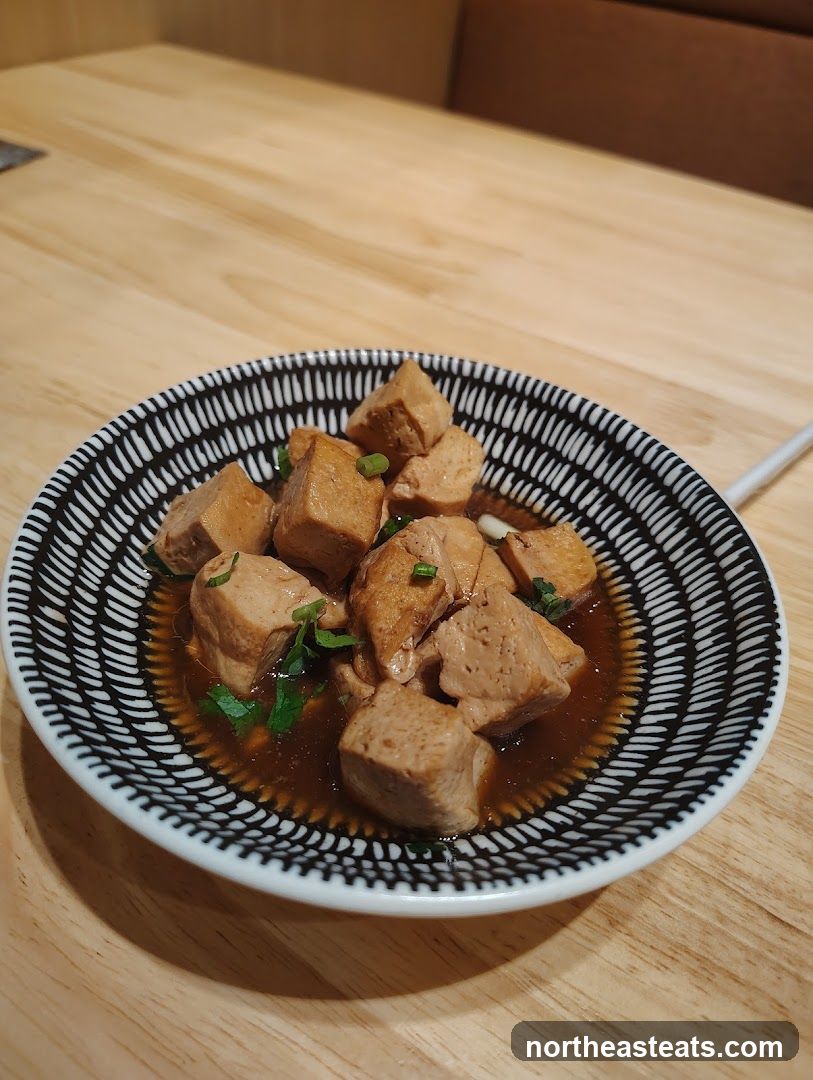 Braised Tofu Dish