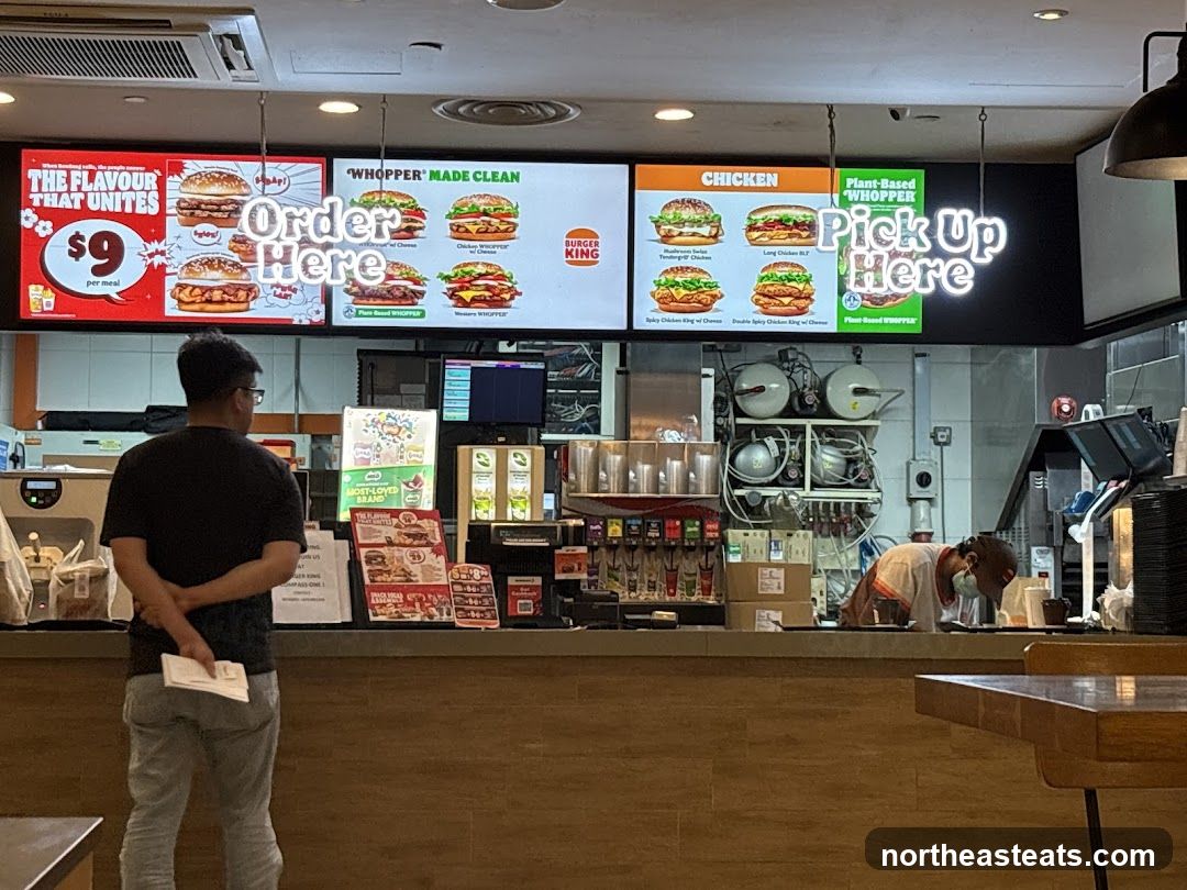 Burger King Counter