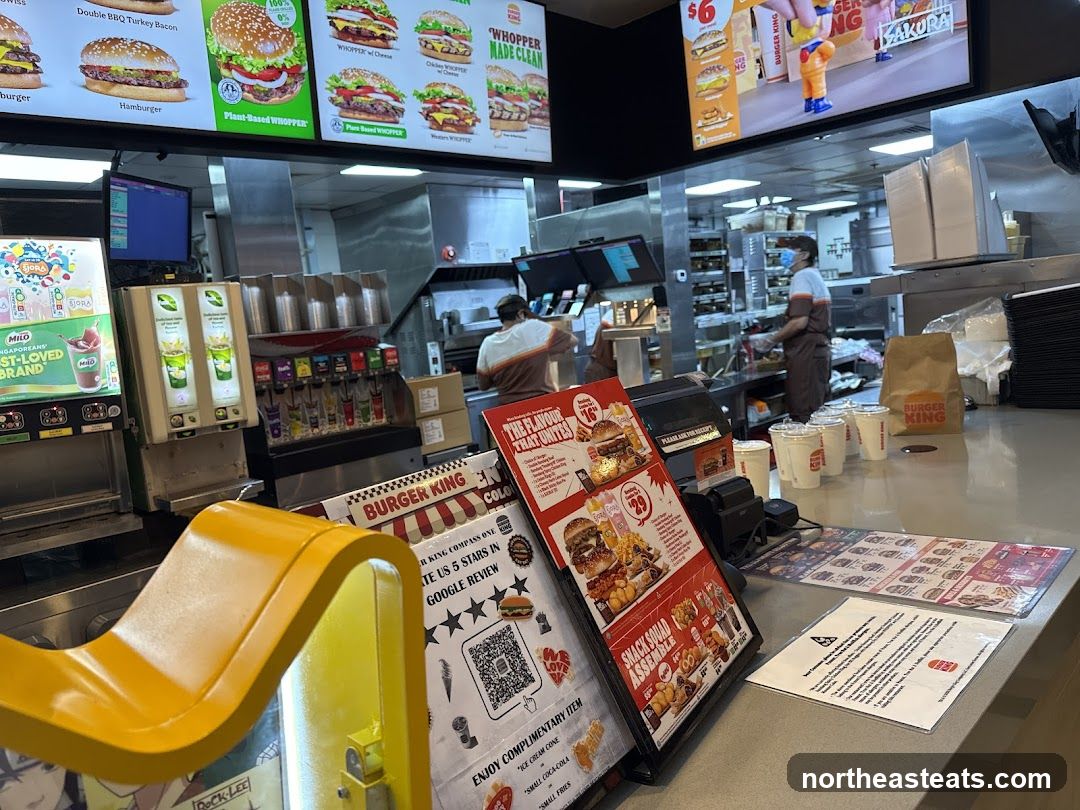 Burger King Counter