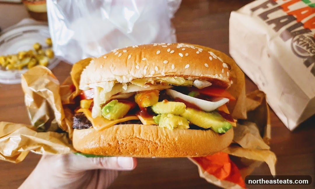 Burger with Avocado