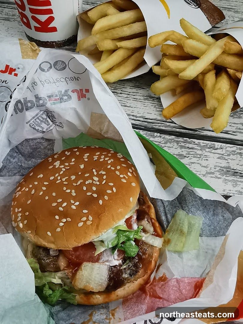 Burger and Fries