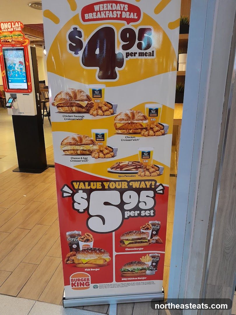 Burger King Breakfast and Value Meal Promotions