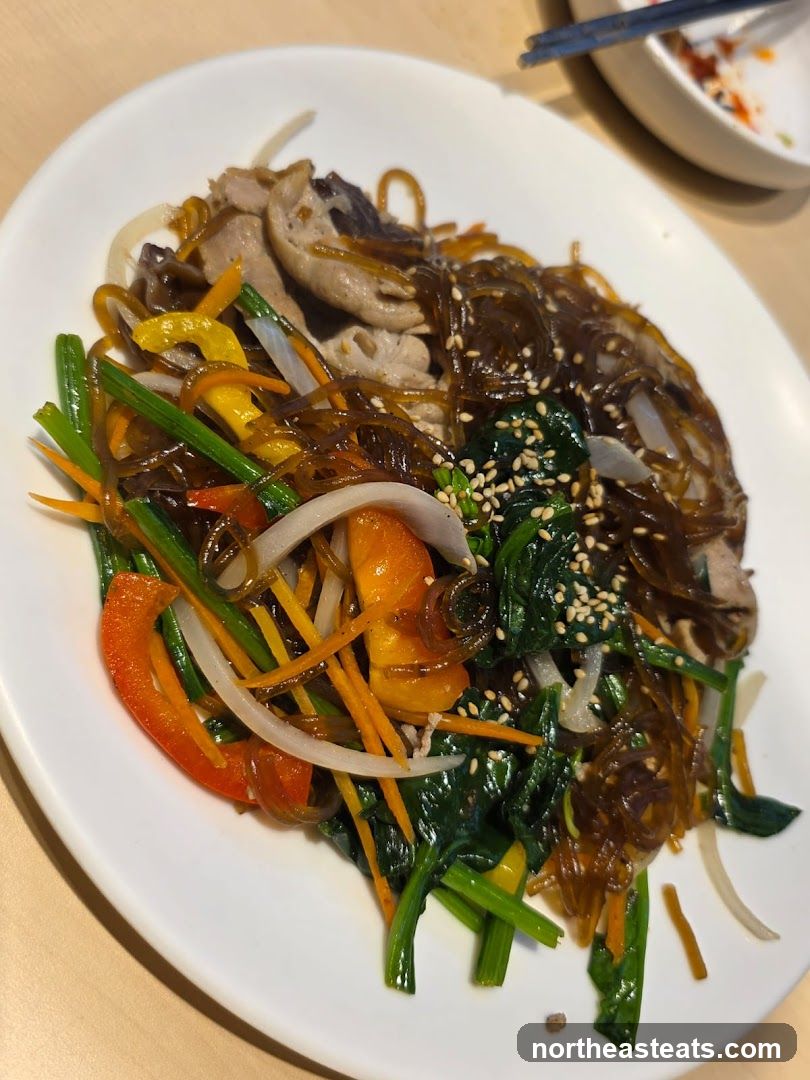 Japchae Dish
