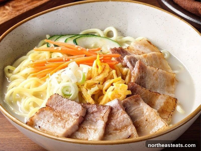 Noodle Soup with Pork Belly