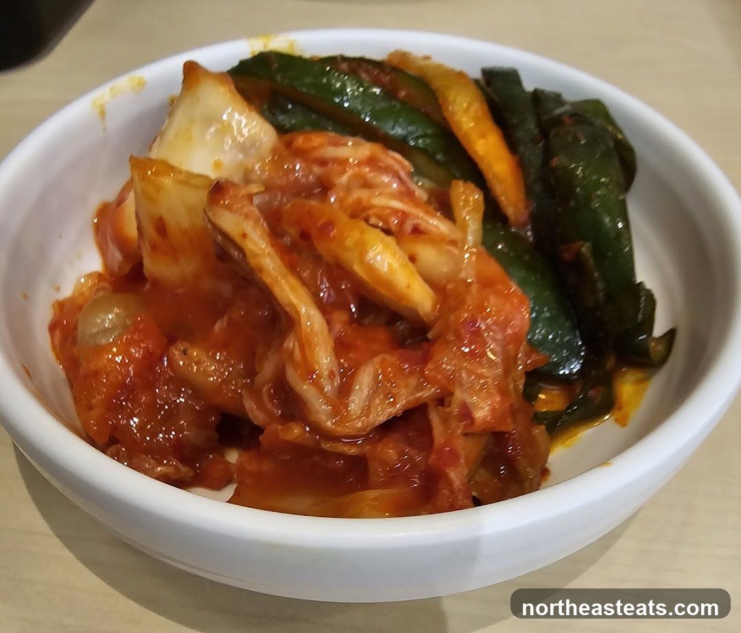 Kimchi and Pickled Cucumbers