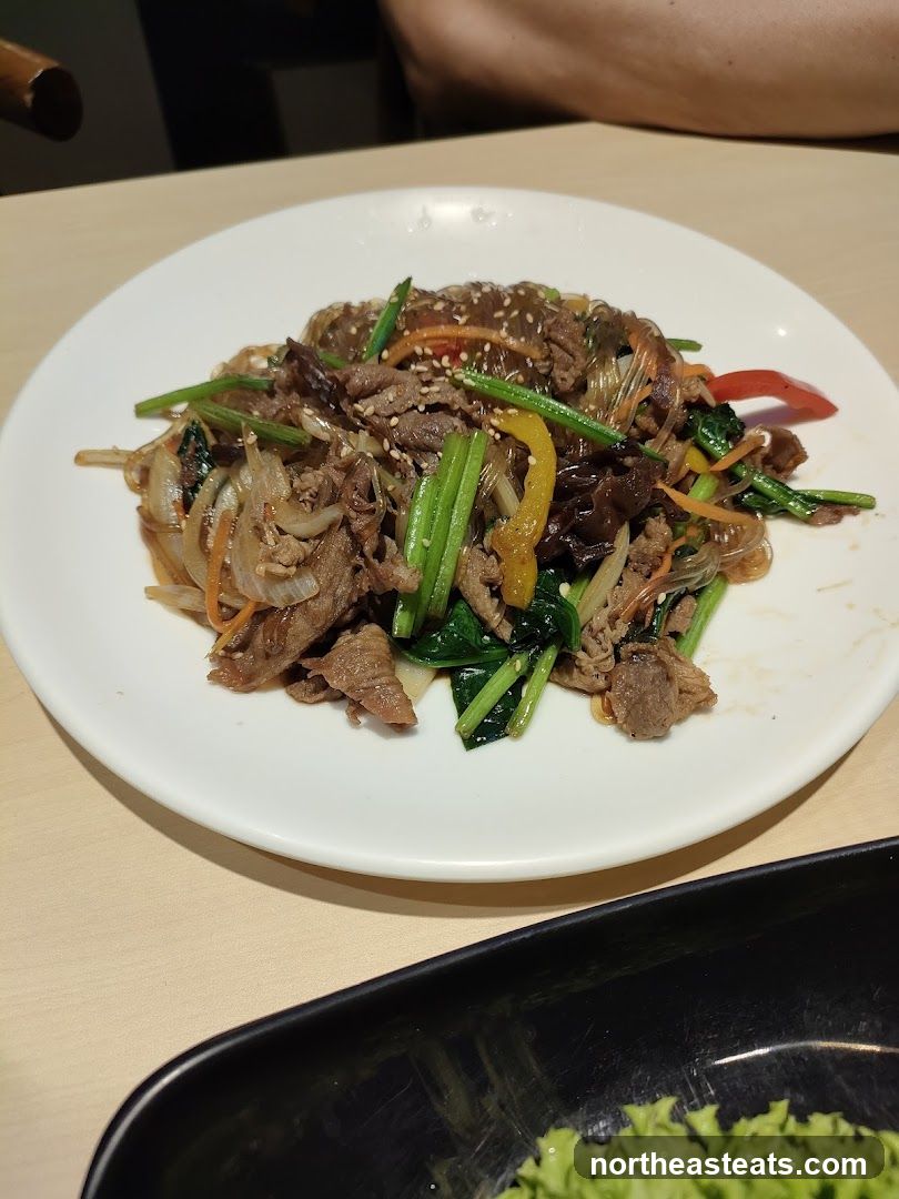 Japchae with Beef
