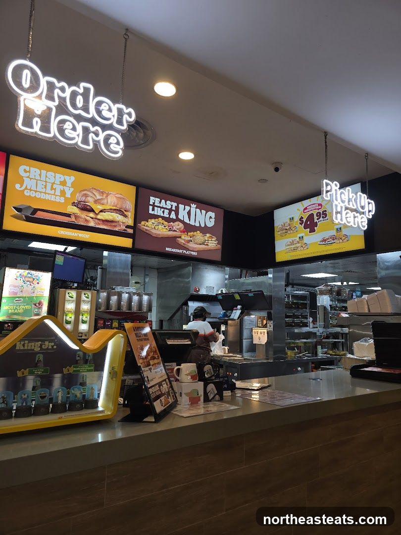 Fast Food Restaurant Interior