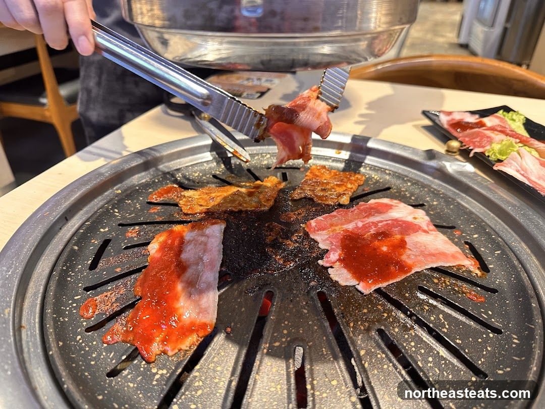 Grilling Meat