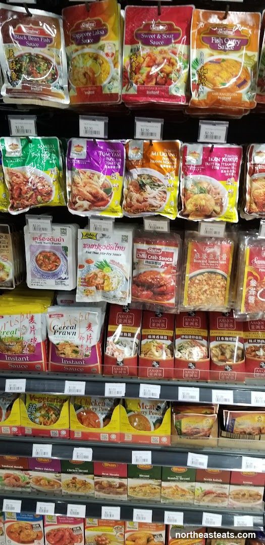 Assorted Asian Food Products