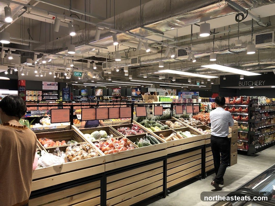 Supermarket Produce Section