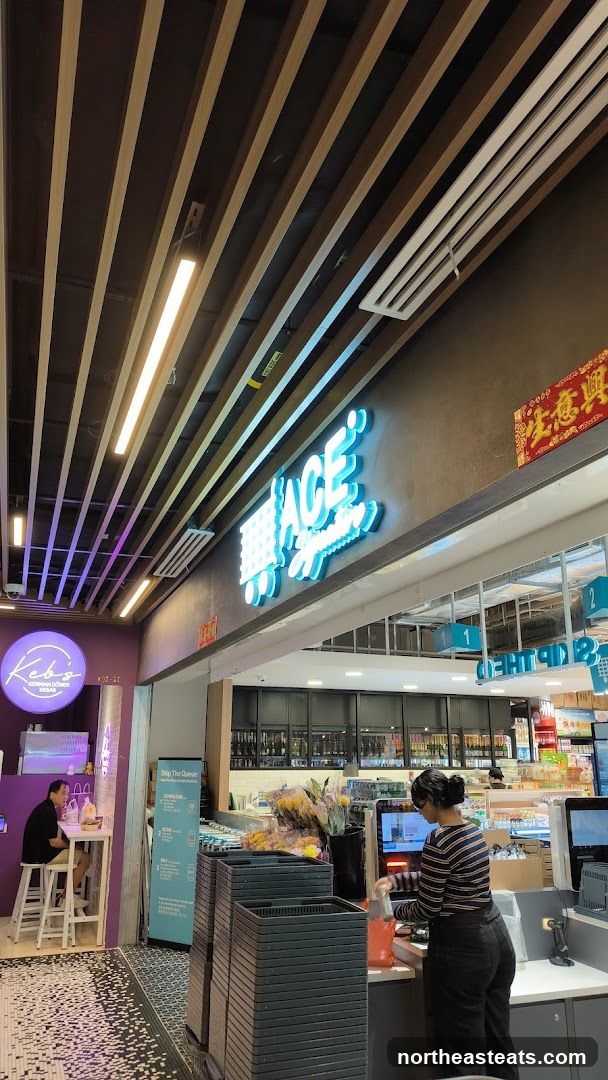 Store Interior with Signage