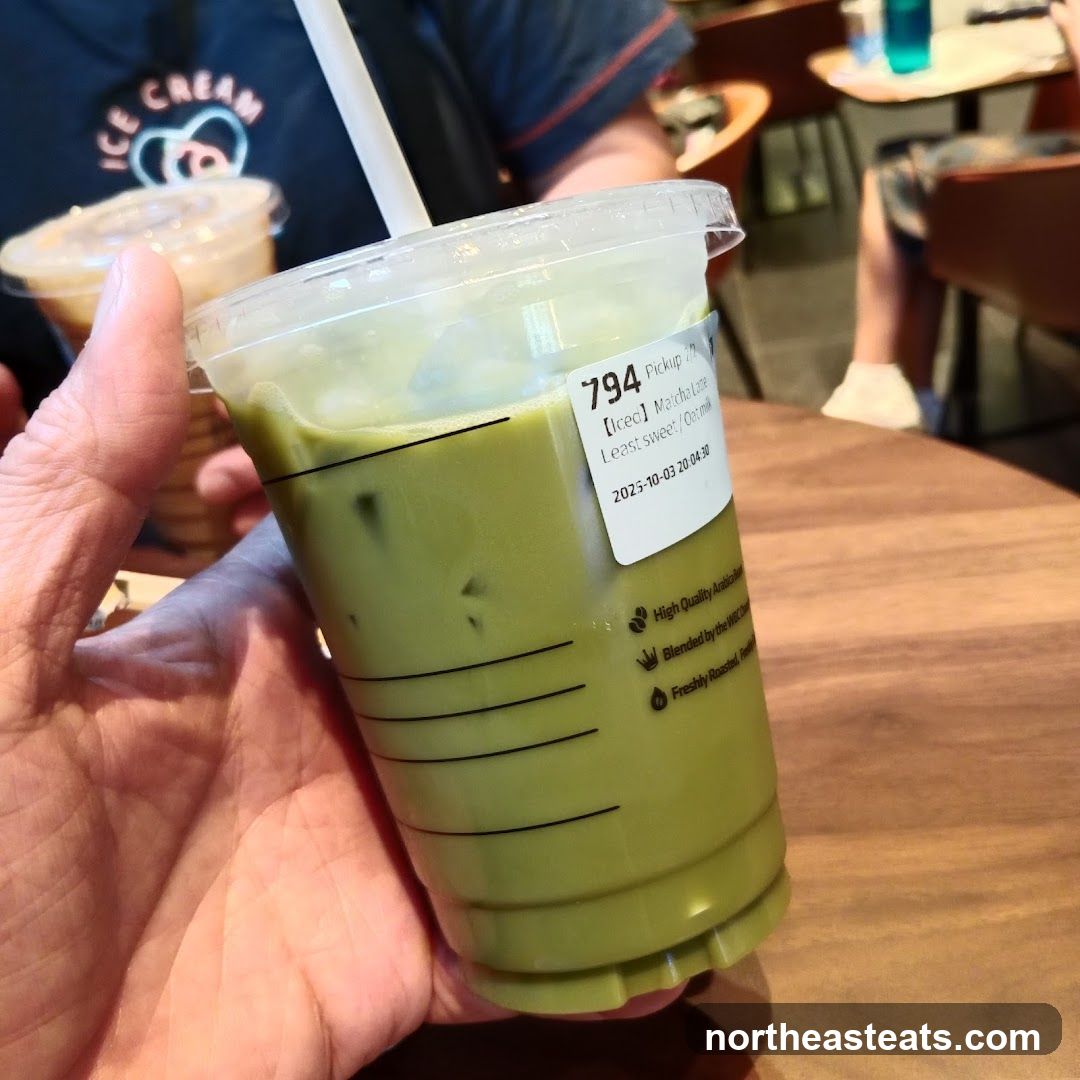 Iced Matcha Latte
