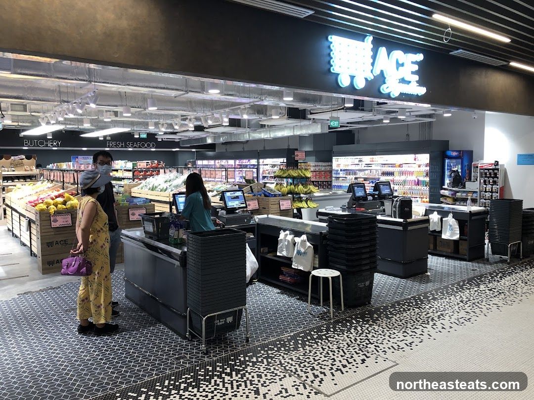 Supermarket Checkout Area