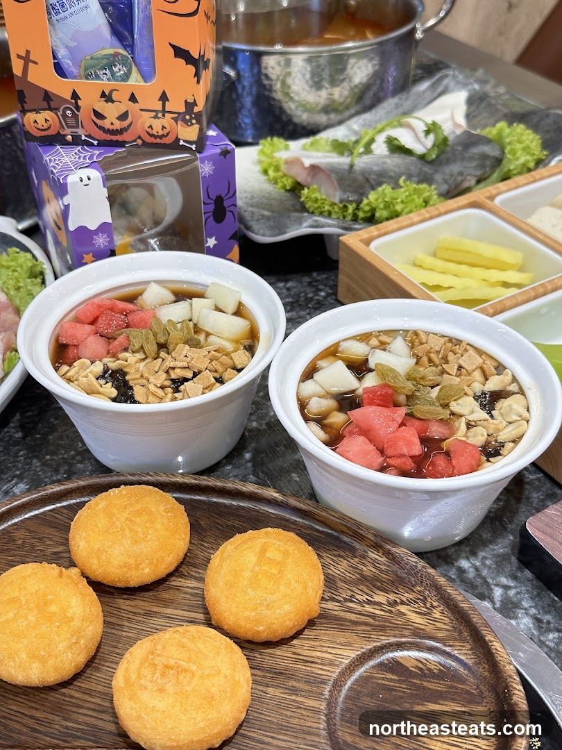 Dessert Bowls and Fried Balls